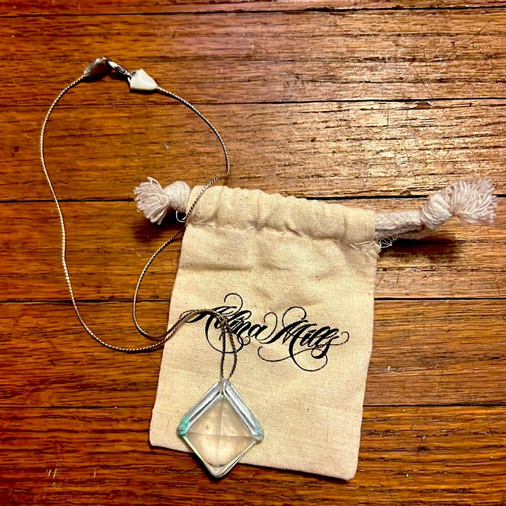 SOLD - ADINA MILLS quartz crystal necklace